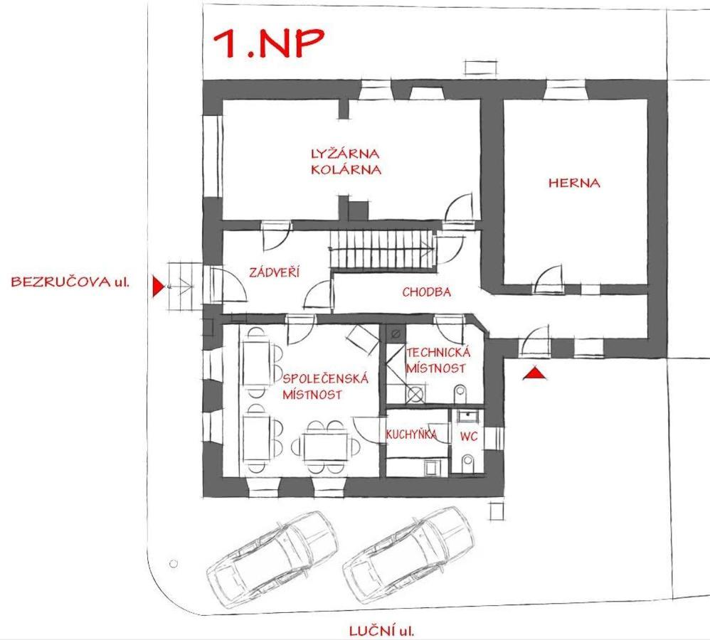 Apartmány U Muzea Horní Blatná Esterno foto